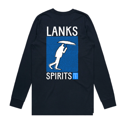 SPIRITS PT. 1 + 2 — NAVY L/S TEE