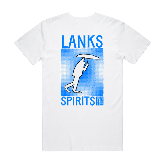 SPIRITS PT. 1 + 2 — WHITE TEE